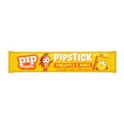 Pip Organic Pipstick Pineapple & Mango 24 x 18g Organic Fruitstick