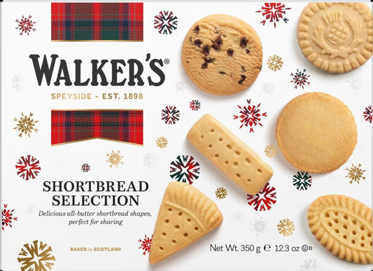WALKER'S Festive Shortbread Selection 400g