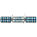 12" Premium Blue & Silver Script Crackers