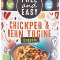 FREE AND EASY Organic Chickpea & Bean Tagine 400g - 1 Case