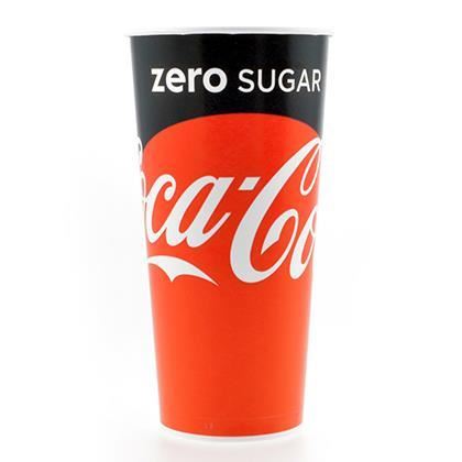 Coke Zero Cold Cup 22oz (Case of 1)