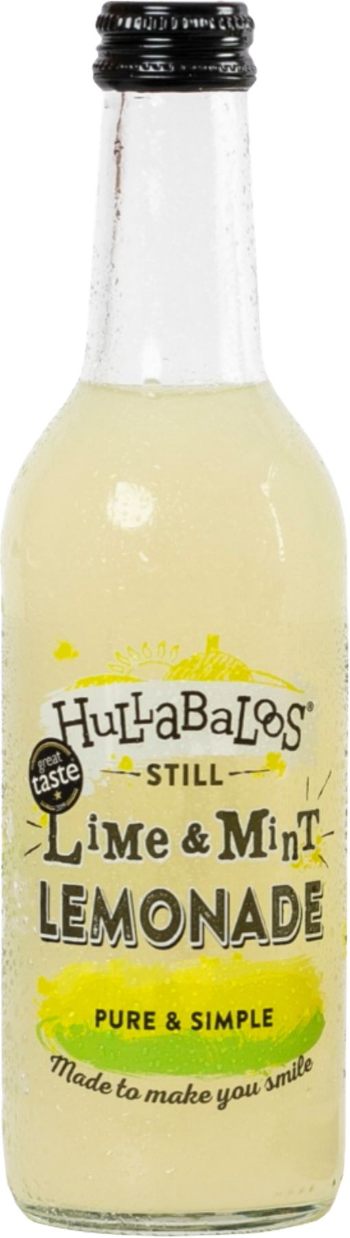 HULLABALOOS Still Lime & Mint Lemonade 330ml - 1 Case
