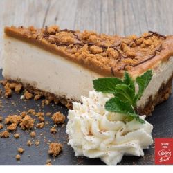 Lotus Biscoff Cheesecake Precut 14ptn