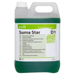 Suma Star D1 Washing Up Liquid (Case of 2)