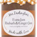 DARLINGTON'S Rhubarb & Ginger Jam 340g - 1 Case