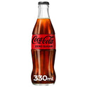 Coca-Cola Zero Sugar Glass Bottles 330ml