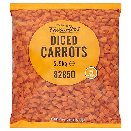Everyday Favourites Individually Quick Frozen Diced Carrots