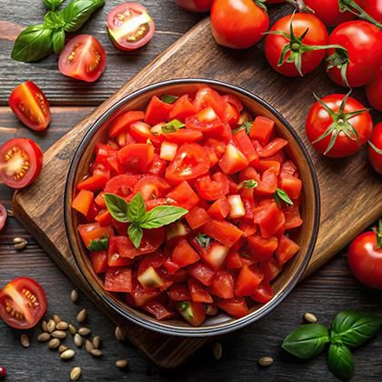 Caterers Pride Bag in Box Chopped Tomatoes (Case of 1)
