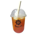 Tea Joy Passionfruit Tea & Strawberry Boba