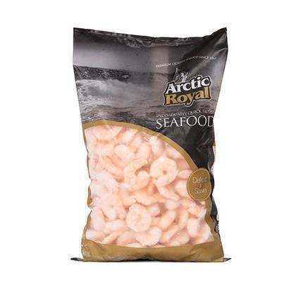 Clear Seas Cooked & Peeled King Prawns (70-90/lb) (Case of 10)
