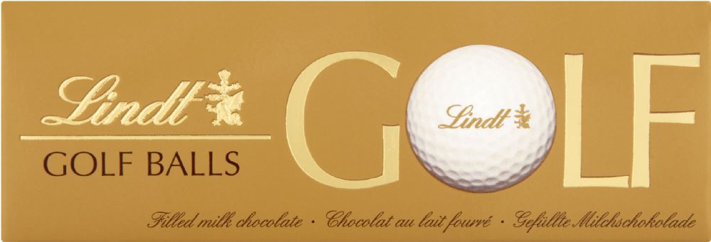 LINDT Golf Balls 110g - 1 Case