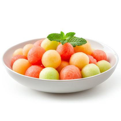 Pre-Order Prepared Trio Melon Balls 2.5Kg Gross - 2Kg Drained (Case of 1)