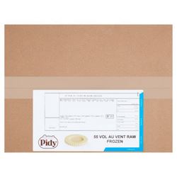Pidy Frozen Raw 8cm Vol au vents (Case of 55)