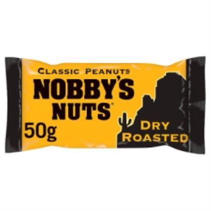 Nobby's Nuts Classic Dry Roasted Peanuts 50g (Case of 24)