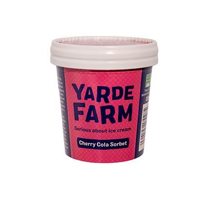 Yarde Farm Cherry Cola Sorbet Mini Tubs
