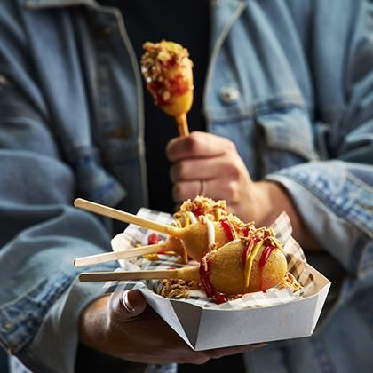 Corn Dogs on a Stick (Case of 60)