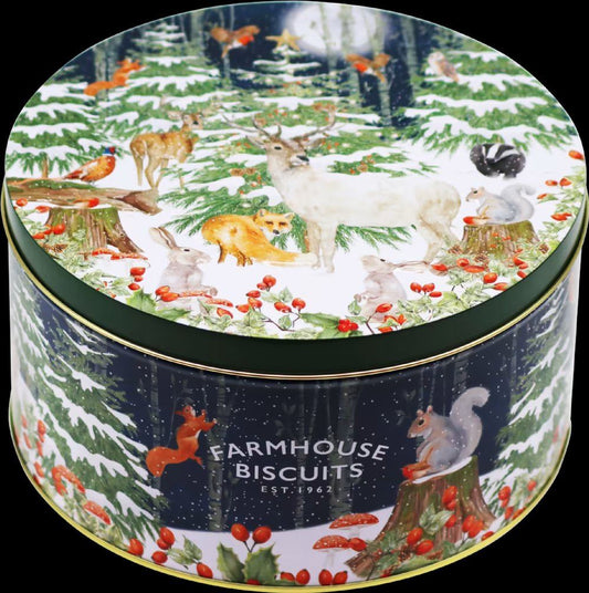 Farmhouse - Woodland Scene Tin (4x500g)