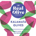 THE REAL OLIVE COMPANY Kalamata Whole Olives - Deli Pot 180g