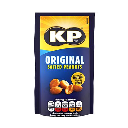 KP Original Salted Peanuts 50g