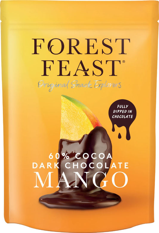 FOREST FEAST Dark Chocolate Mango 100g - 1 Case