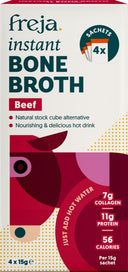 FREJA Instant Beef Bone Broth - 4 Sachets 60g (Case of 8)