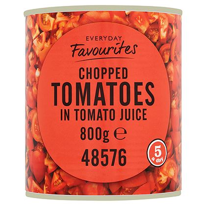 Everyday Favourites Chopped Tomatoes