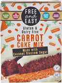 FREE AND EASY Carrot Cake Mix 350g (Case of 4)