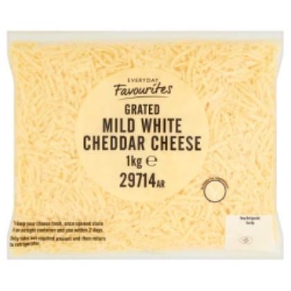 Everyday Favourites Grated Mild White Cheddar