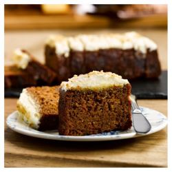 Everyday Favourites Gluten Free Carrot Loaf Cake (Pre-cut)