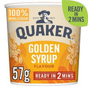 Quaker Oat So Simple Golden Syrup Flavour Porridge Pot 57g (Case of 8)