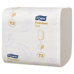 Tork® Soft Folded Toilet Paper White 2ply