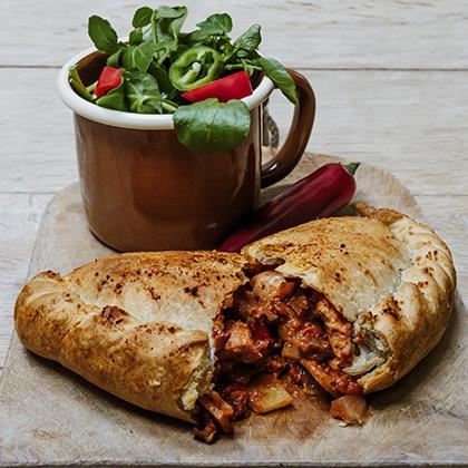 Phat Naked Chicken and Chorizo Pasty (Case of 20)
