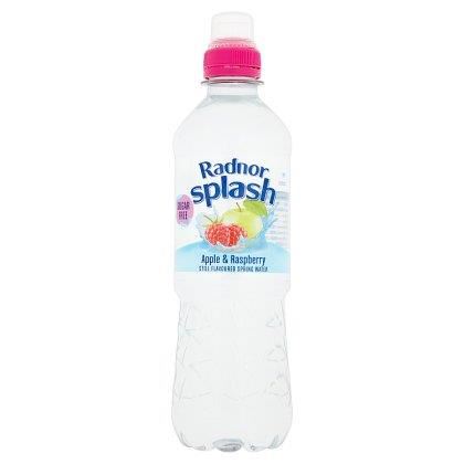 Radnor Splash Apple and Raspberry Sugar Free Flavoured Still Water Bottle (Case of 24)