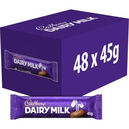 Cadbury Dairy Milk Chocolate Bar 45g