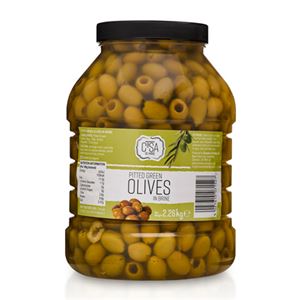 Casa De Mare Pitted Green Olives (Case of 2)