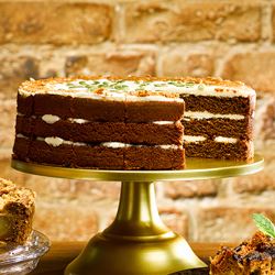 Pumpkin Spice Latte Cake Pre-Cut (Case of 1)