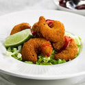 Whitby Seafoods Bengali Spiced King Prawns (26/bag)