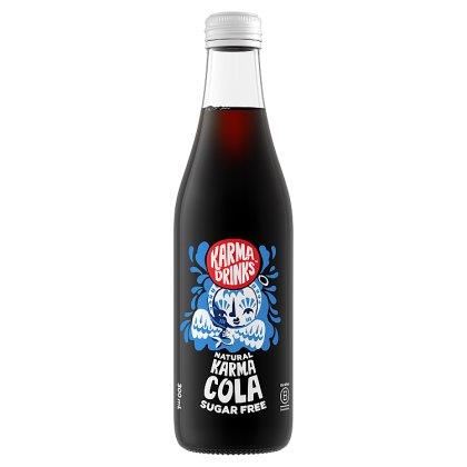 Karma Cola Sugar Free Glass