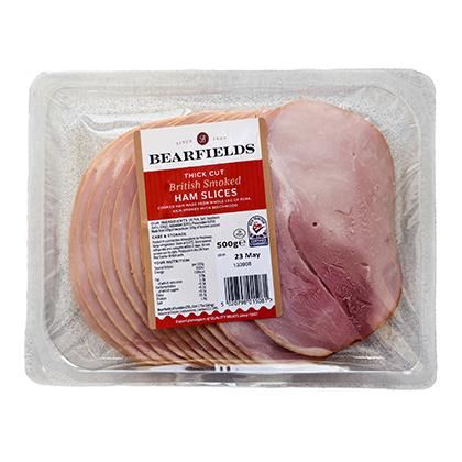 Bearfields Red Tractor Smoked Sliced Ham