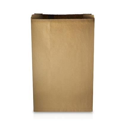 Kraft SOS Block Bottom No Handle Bag Large