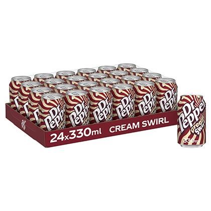 Dr Pepper Cream Swirl 330ml