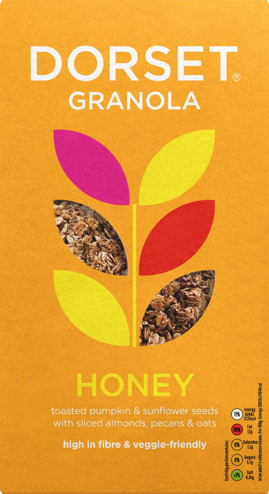 DORSET CEREALS Honey Granola 450g - 1 Case