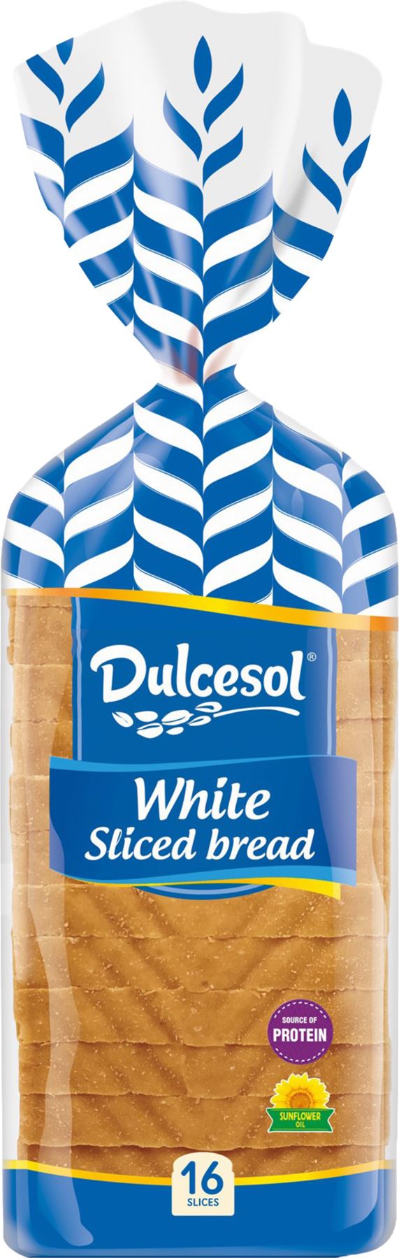 DULCESOL Sliced Bread - White 460g - 1 Case