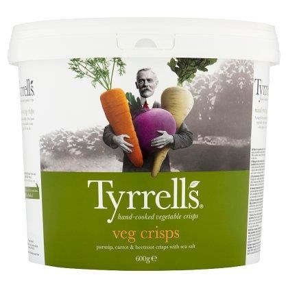Tyrells Hand Cooked Root Vegetable Crisps