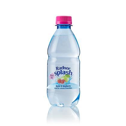 Radnor Splash Apple and Raspberry Sugar Free Sparkling Flavoured Water Bottle (Case of 24)