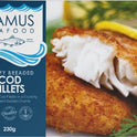 RAMUS SEAFOOD Breaded Cod Fillets 240g