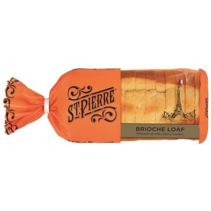 St Pierre Sliced Brioche Loaf (Case of 7)
