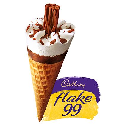 Cadbury Flake Cone