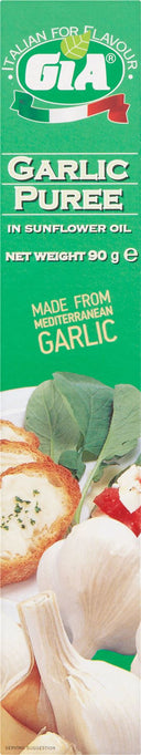 GIA Garlic Puree - Tube 90g (Case of 12)