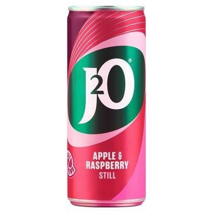J2O Apple & Raspberry Cans 4x250ml
